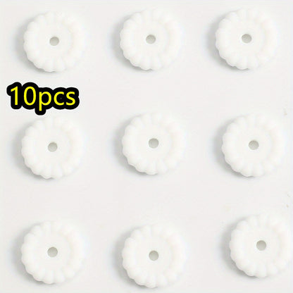 10pcs/set 12/15mm Round Silicone Beads