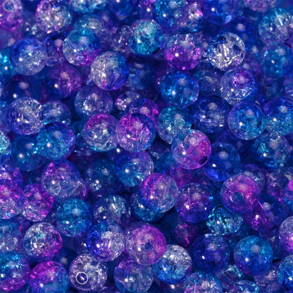 6x7mm CCB Heart Transverse Hole Spacer Beads
