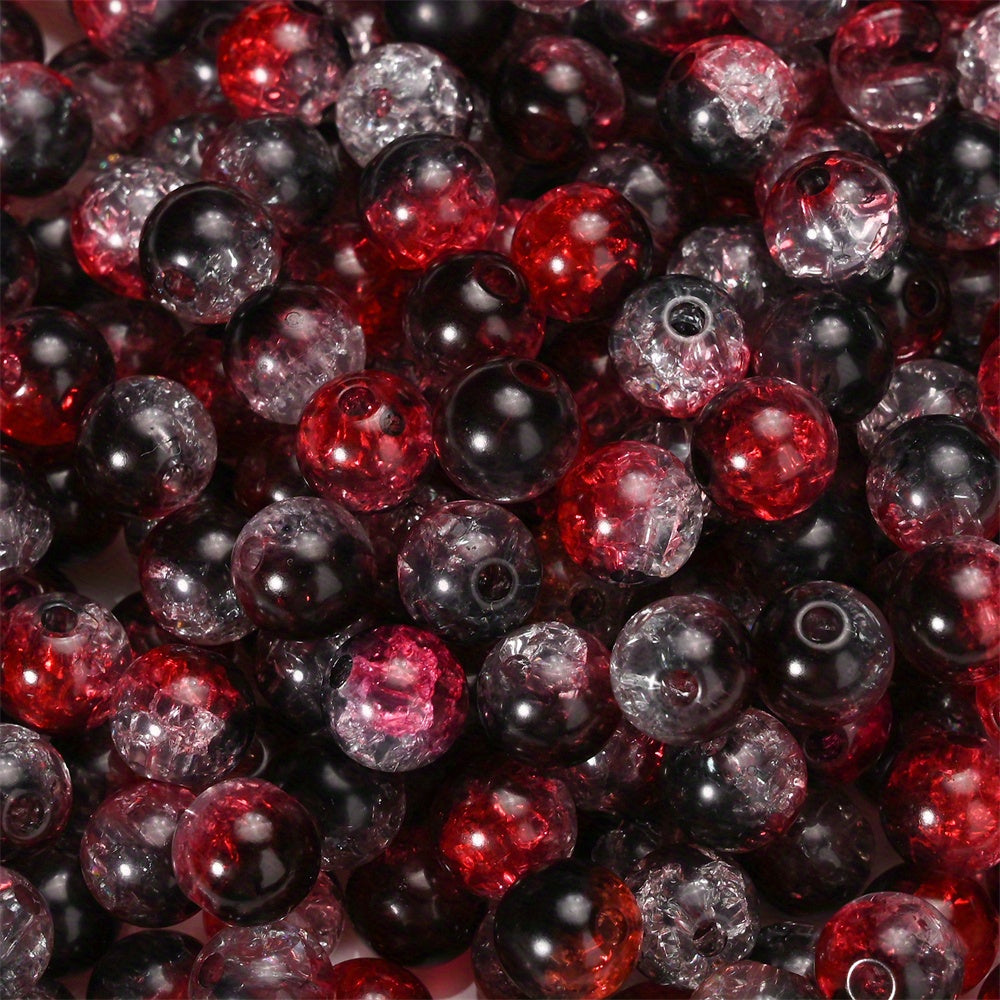 6x7mm CCB Heart Transverse Hole Spacer Beads
