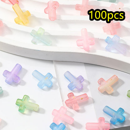 15g 2mm Summer Colorful Cylindrical Mini Glass Seed Beads