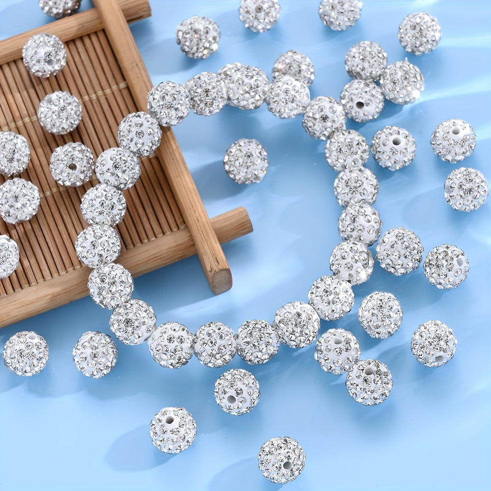 Two-Tone Acrylic Big Hole Spacer Beads