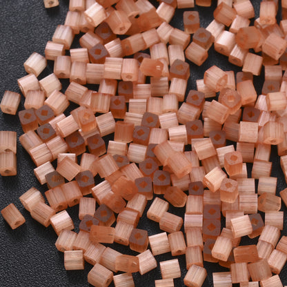 200Pcs Square Glass Beads For Jewelry Making 4MM Seed Beads & Beads Assortments DIY Handmade Bracelet Necklace Crafts Accessories