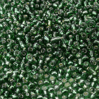 1000pcs 3mm Green Seed Beads