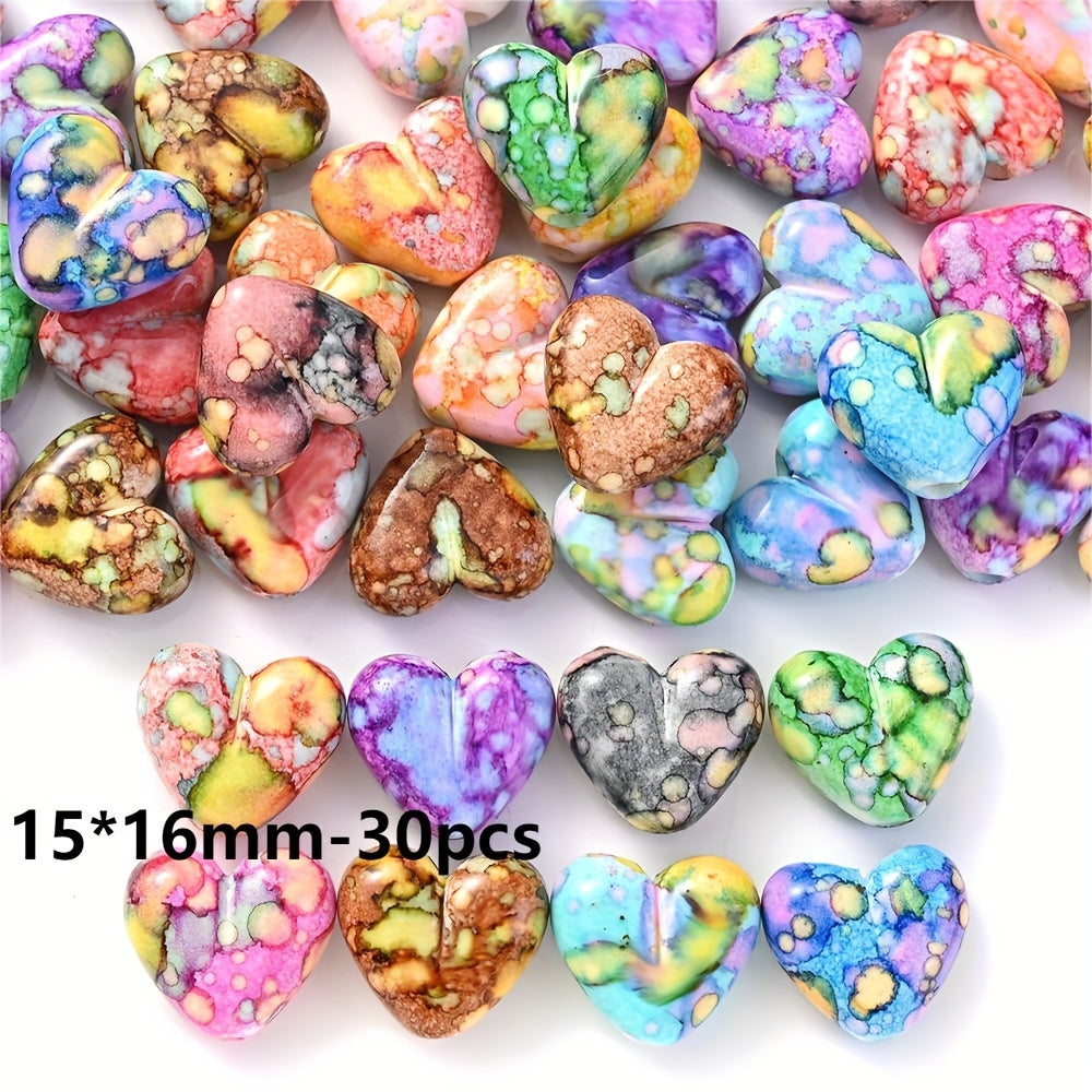 Shiny Transparent AB Colorful Butterfly Acrylic Spacer Beads