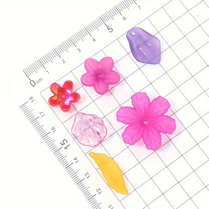 Multicolor Bowknot Resin Flatback Beads Box