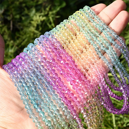 Multicolor Mix Style Pony Acrylic Beads