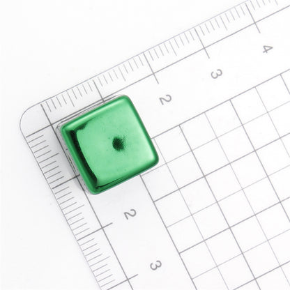15mm Square Acrylic Pearl Beads