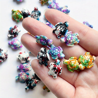 Sea Turtle Gradient Spacer Beads