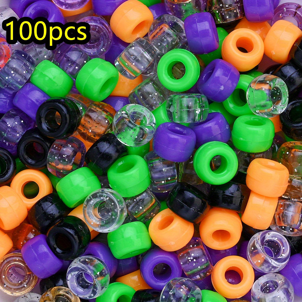 6x9mm Halloween Acrylic Big Hole Beads