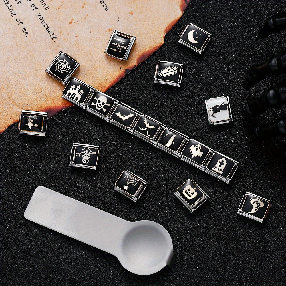 Halloween Themed Alloy Beads