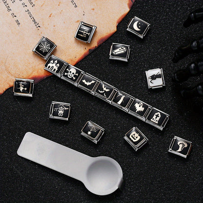 Halloween Themed Alloy Beads