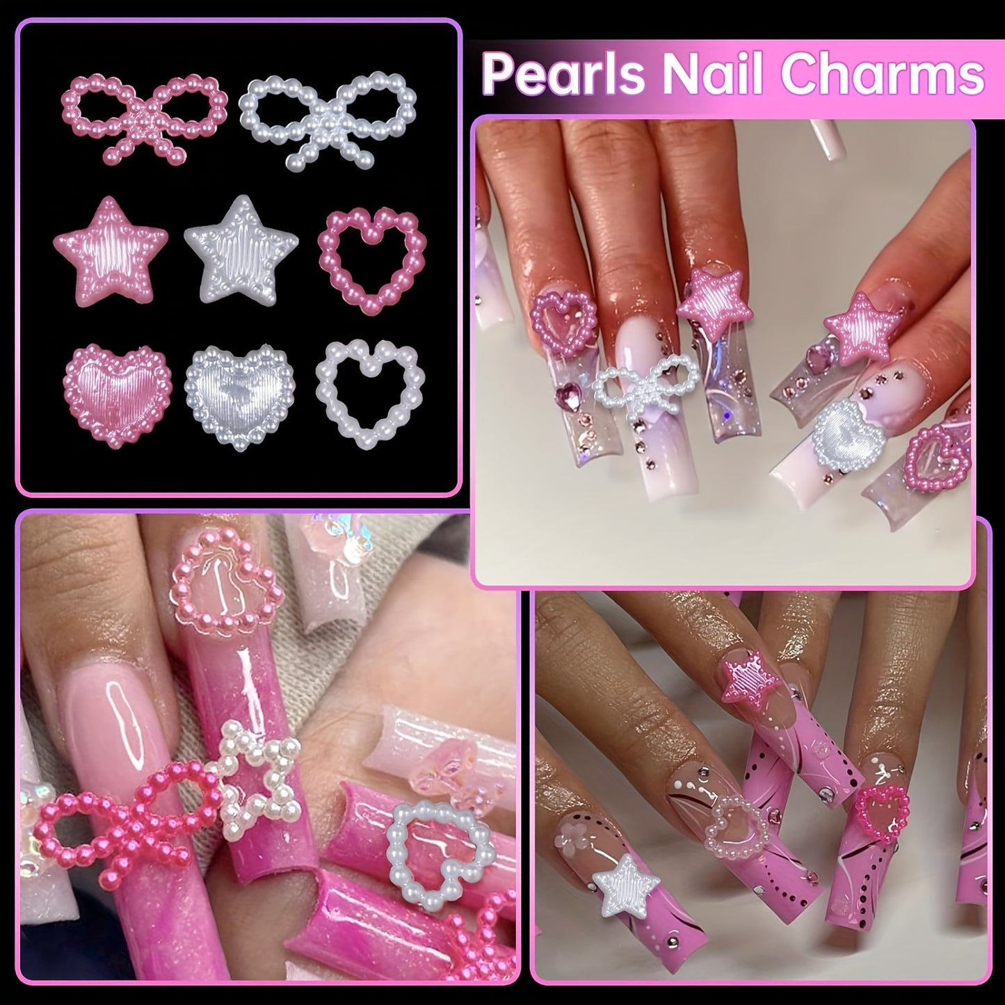 Acrylic Animal Shape Bear Loose Spacer Beads