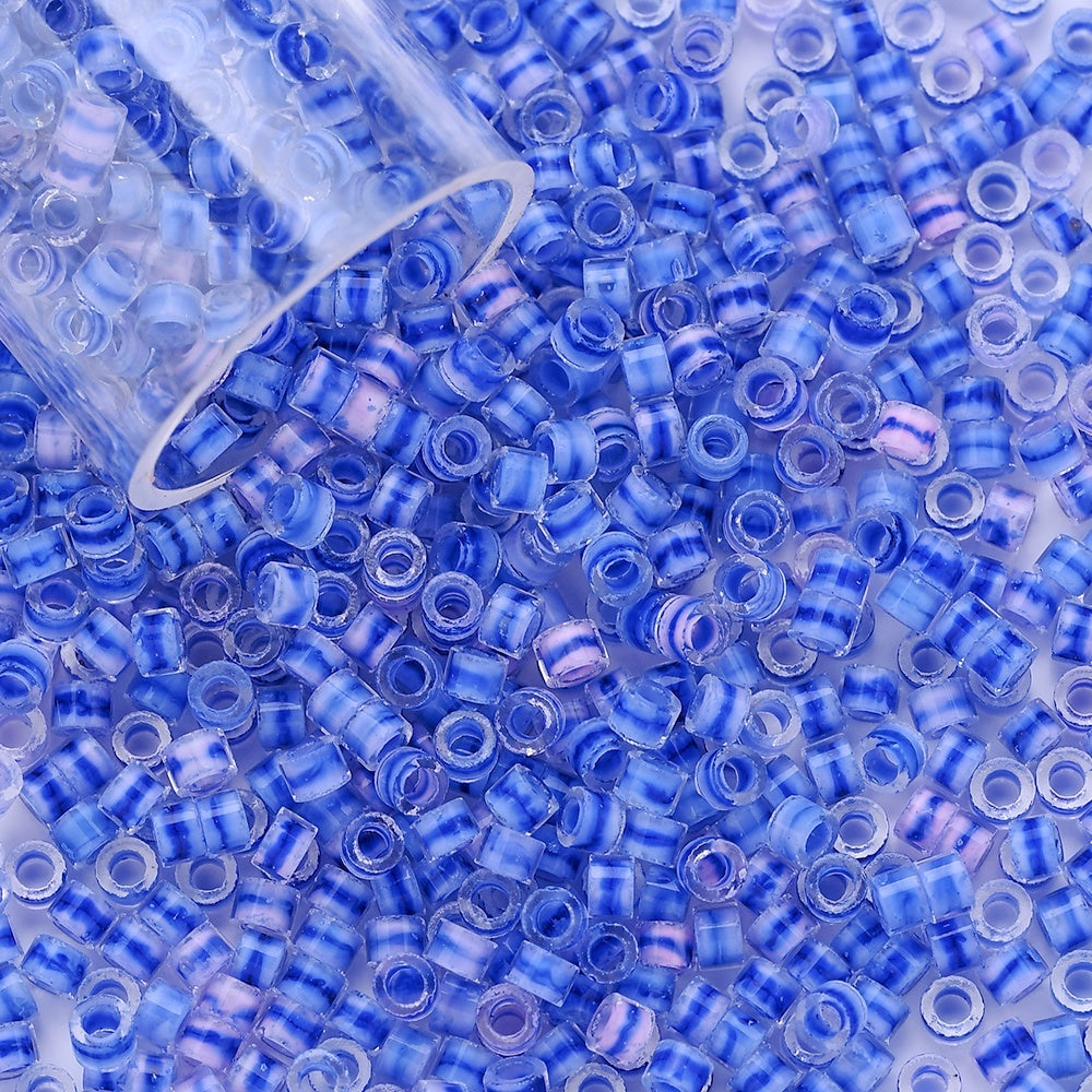 2.5mm Transparent Glass Rice Beads