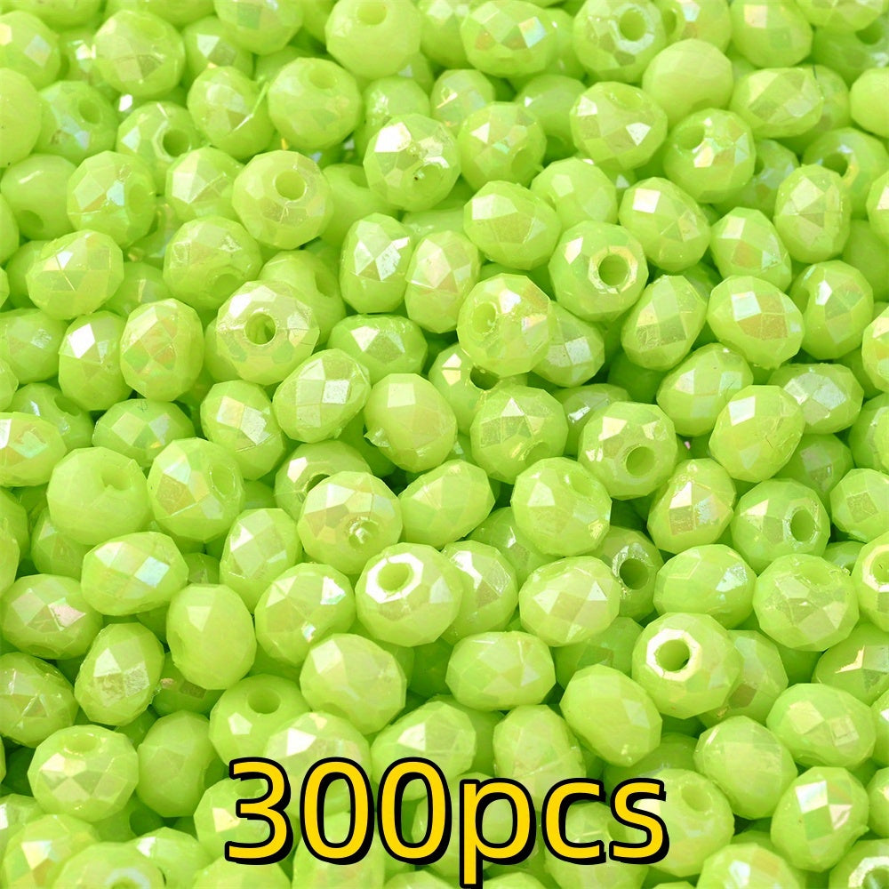 Gradient Shiny Mushroom Flatback Beads
