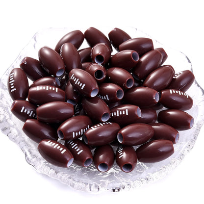 50pcs 39 Styles Mixed Sports Ball Beads