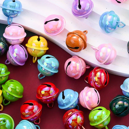 17x19mm Christmas Iron Jingle Bell Beads