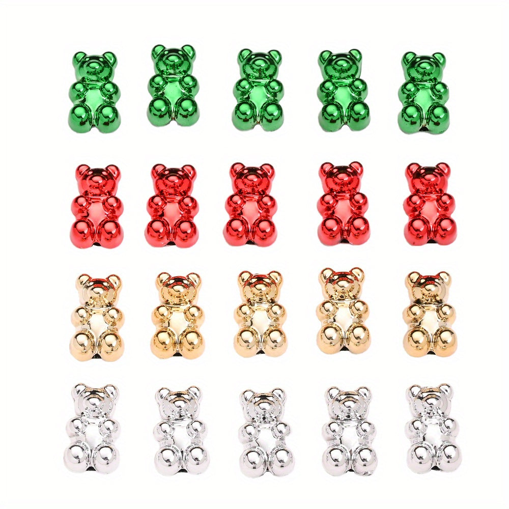 11×18mm Gummy Bear Acrylic Beads