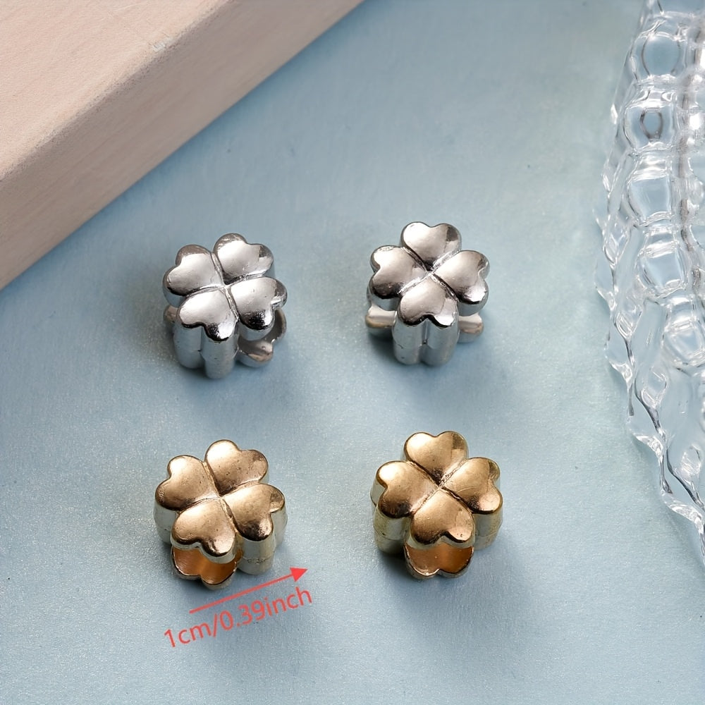 Transparent Glittering Cat Shape Frame Beads