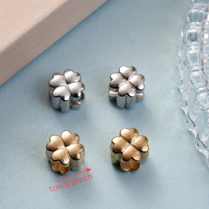 Transparent Glittering Cat Shape Frame Beads