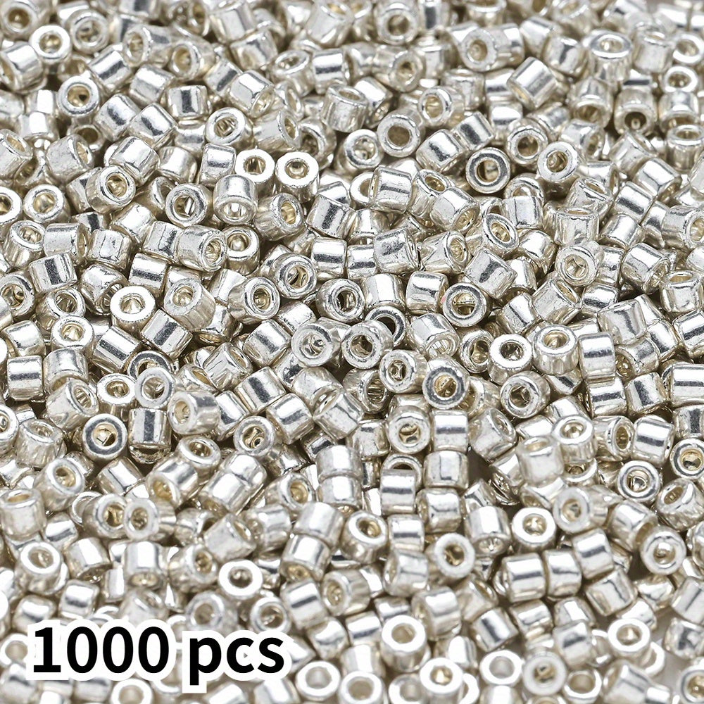 1000pcs 2mm Antique Color Glass Rice Beads