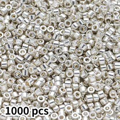 1000pcs 2mm Antique Color Glass Rice Beads