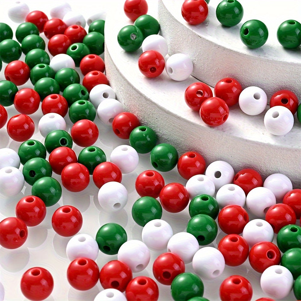 5mm CCB Plastic Square Loose Spacer Beads Set