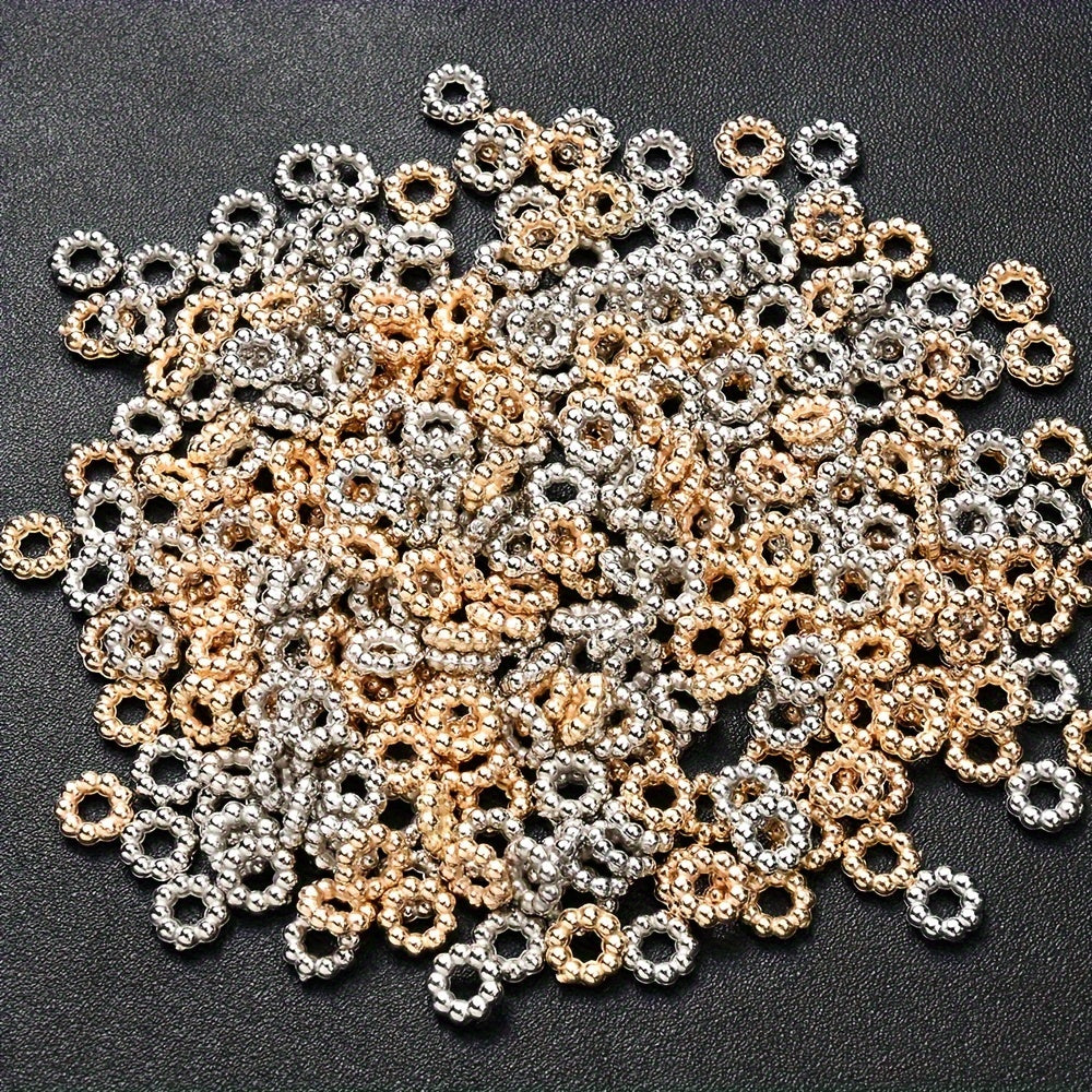 6x9mm Transparent Acrylic Loose Spacer Beads