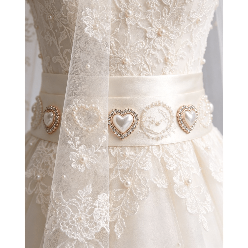 Pearl Rhinestone Decorative Embellishments