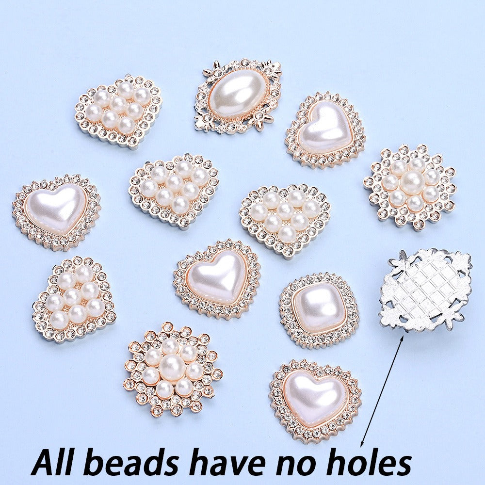 Pearl Rhinestone Decorative Embellishments