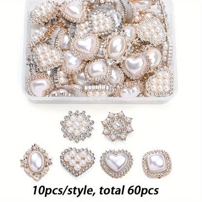 Pearl Rhinestone Decorative Embellishments